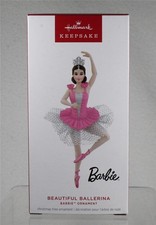 2025 Hallmark Ornament - BEAUTIFUL BALLERINA - Barbie - New in Box picture