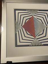 Matt Neuman Art 22x23 Original Painting Modern Abstract Signed Wall Art picture