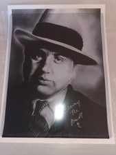 Sammy the Bull Gravano signed Al Capone 12x16 Art Print COA Sticker picture