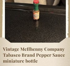 Vintage Miniature Tabasco Brand Pepper Sauce Bottle 2