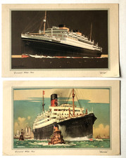 Cunard White Star Lines 1937 ABSTRACT OF LOGS MV Georgic & RMS Laconia BOTH SUNK picture