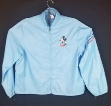 vintage 80's 90's Walt Disney  Nylon Embroidered MICKEY MOUSE Windbreaker Jacket picture