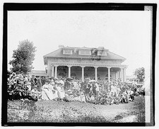 Photo:Gallery National Open Golf Championship 1921 Golf Course Spectators picture