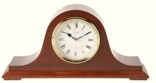 Bulova Annette Chiming Mantel Clock Mahogany picture