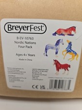 BreyerFest 2026 Event Stablemates Midel Nordic Nations 4 Pack Unopened picture