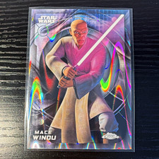 Topps 2022 Topps Chrome Star Wars Tales of the Jedi Mace Windu #27 Card picture