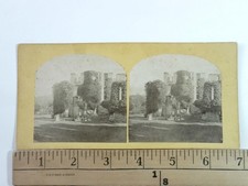 Kenilworth Castle Leicester's Buildings Stereoview Antique c1850s England picture