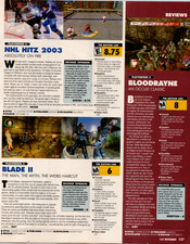 Game Informer Magazine 127 PS2 NHL Hitz 2003 Bloodrayne Blade II Review picture