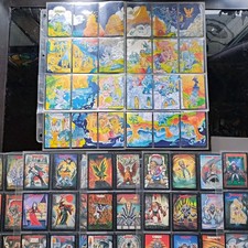 Monster In My Pocket Trading Card Lot 45 Cards AND 24 Sticker-Card Map 1991 picture