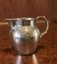 Vintage Stieff Pewter Williamsburg Restoration Pitcher 6 inch 1 quart picture