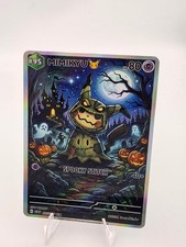 CUSTOM FAN ART Mimikyu Spooky Holo Card picture