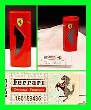 New Limited Edition Ferrari Red Metal Cigarette Lighter w/ Papers ~ REFILLABLE picture