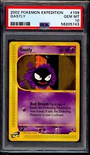 PSA 10 Gastly 2002 Pokemon Card 109/165 Expedition picture
