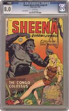 Sheena Queen of the Jungle #8 CGC 8.0 1950 1127241001 picture