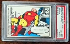 1966 DONRUSS MARVEL SUPERHEROES #20 RARE PSA NM-M 8(oc) READ THE DESCRIPTION picture