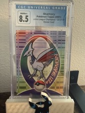 Topps 2001 Pokémon Skarmory Johto League Champions Sticker #22/37 CGC 8.5 picture