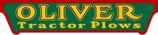 Oliver Tractor Plows NEW Sign 48