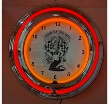 Heaven Sent Double Band Neon Clock picture