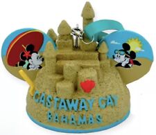 Disney Parks Castaway Cay Sand Castle Ear Hat Ornament Disney Cruise Line NEW picture