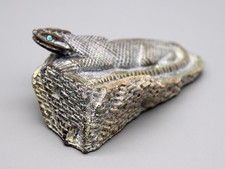 Herbert Him, Sr. Serpentine Zuni Lizard and Pueblo Fetish picture