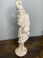 Giuseppe Armani Figurine Vintage Lady With Muff 1987 Signed. Florence, Italy picture