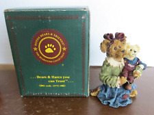 Boyds Bears & Friends Ava With Christopher Teach Me To Tie Rare Limited Edition picture