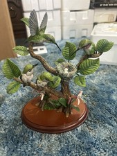 The Family Tree By Bob Guge Hummingbird Figurine SEE INFO picture