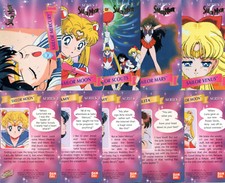 Sailor Moon Cardzillion Series 3 Trading Cards YOU PICK Vintage 1997 Bandai picture