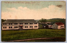 K44/ Lakeside Connecticut Postcard c1910 Dining Hall Camp Columbia 184 picture