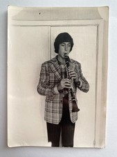Handsome young man musician affectionate guy gay interest Vintage Photo picture