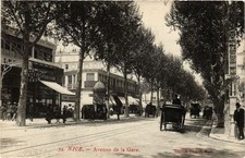 Postcard Nice Avenue de la Gare (375014) picture
