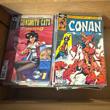 Lot of 150 vintage comic books, look in description** picture