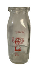 Borden’s Milk Elsie The Cow Pint Milk Bottle picture