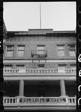 Goldfield Nevada 1930s Goldfield Hotel Building Historic Front Facade picture