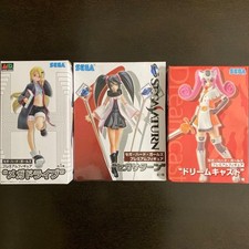 Sega Hard Girls Premium Figure 3pcs set Sega Mega Drive/Sega Saturn/Dreamcast picture