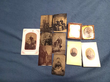 Antique Tintype Photograph Lot, SEE PHOTOS picture