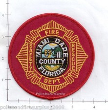 Florida - Miami Dade County FL Fire Dept Patch picture