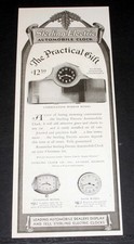 1931 OLD MAGAZINE PRINT AD, STERLING ELECTRIC AUTOMOBILE CLOCK-A PRACTICAL GIFT picture