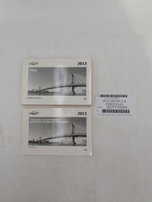 2013 Chevrolet Cruze Owners Manual With Warranty   picture