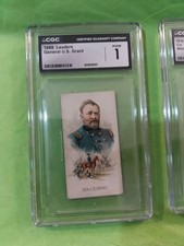 1889 Kinney N222 Leaders US Grant CGC 1 picture