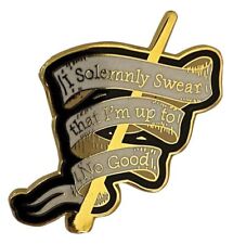 Harry Potter - I Solemnly Swear that I'm up to No Good - Collectible Enamel Pin picture
