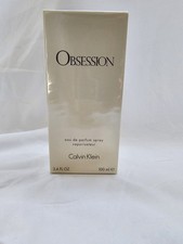 VINTAGE NIB OBSESSION BY CALVIN KLEIN EAU DE PARFUM SPRAY 100ML 3.4 OZ SEALED picture