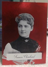 Frances Cleveland - 2020 Historic Autographs Potus the First 36 Red Alloy /699 picture