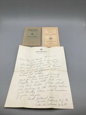 1930-1950’s Grand Order of the Eastern Star of Vermont Ephemera Lot picture