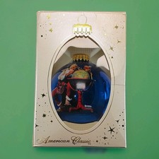American Classics Norman Rockwell Sabta Christmas Ornament Saturday Evening Post picture