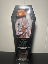 vintage Nightmare Before Christmas The Pumpkin King Jack Poseable Doll Applause picture