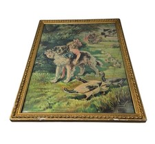 Antique 1912 Dreibelbis Farms Advertisement Hamburg Pa Framed 22x16.5 RARE picture