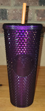 Starbucks 24Oz Clemson Tigers Purple Studded Tumbler 2021 picture
