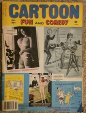 CARTOON FUN AND COMEDY January 1981 Adult Humor Bill Ward Rare 👀 picture