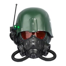 Xcoser Fallout NCR Elite Riot Gear Helmet Cosplay Props LED Light Resin Replicas picture